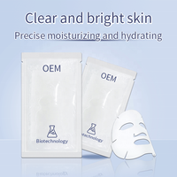 Feuille coréenne populaire de masque de nuit de collagène de cristal Hydratation profonde Hydratant Anti-rides Soins de la peau OEM