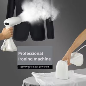 Nuevo diseño 110V 220V 1600W 320ml <span class=keywords><strong>plancha</strong></span> de vapor de viaje <span class=keywords><strong>Horizontal</strong></span> y Vertical 3 engranajes vaporizador de ropa de mano portátil para ropa - Product Image 2
