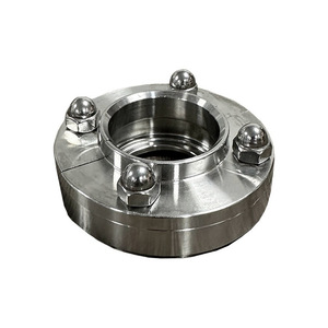 หน้าแปลนเชื่อมสแตนเลสโคนัน DN38 51 พื้นผิวขัดเงาทนแรงดันสูง - Product Image 1
