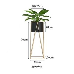 Soporte de Metal para Plantas con Maceta, Moderno Soporte de Esquina para <span class=keywords><strong>Macetas</strong></span> de Interior, Soporte de Hierro para <span class=keywords><strong>Macetas</strong></span> de Piso para Decoración del Hogar y Sala de Estar - Product Image 6