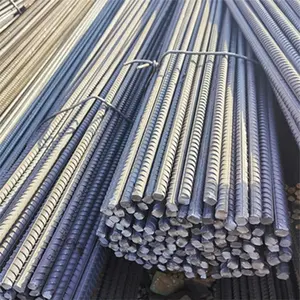 Carbon Steel Black Reinforcing Steel Rebar Iron Rod Deformed Rebar For Construction And Concrete