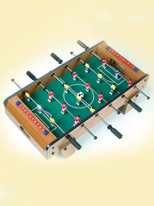 Gioco di <span class=keywords><strong>calcio</strong></span> da tavolo <span class=keywords><strong>per</strong></span> bambini al coperto gioco da <span class=keywords><strong>esterno</strong></span> Mini <span class=keywords><strong>calcio</strong></span> da tavolo portatile di grandi dimensioni in legno biliardino - Product Image 3