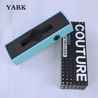 Emballage de cartouche de 1ml avec logo personnalisé à l'épreuve des enfants Boîte en papier rigide avec impression en feuille d'or et avantage UV Plateau en mousse Cartouche vide de 0.5ml