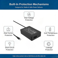 Adaptateur d'alimentation MYIXI pour moniteur, entrée DC 14V 3V AC 5V DC 12V AC DC 115V, sortie 5A 10A 15A 11.5V 12VAC 230VAC pour signalétique