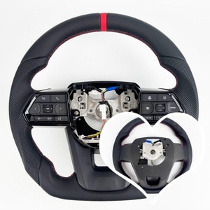 Volante Deportivo de Cuero <span class=keywords><strong>Toyota</strong></span> en Stock para <span class=keywords><strong>Toyota</strong></span> Hilux, Fortuner, Camry, Land Cruiser, Corolla, Hiace, GT 86, Mark X, Prado 120, 150b - Product Image 1