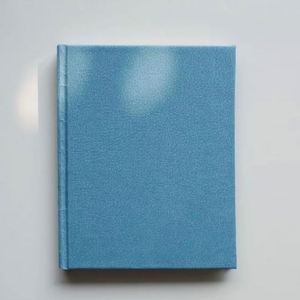 Wholesale Eco-Friendly Leather Hardcover Minimal A5 Blue <b>Journal</b> for Gift or Daily Use - Product Image 1
