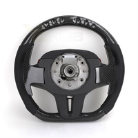 Volant en cuir perforé sans bouton avec LED en carbone pour BMW X3 G01 G20 G30 M2 G87 M3 G80 G81 M4 G82 M5 F90 X3M F97