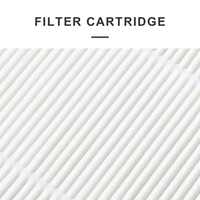 Nouveau filtre HEPA H13 14 direct usine, élément filtrant pour boîtier de filtre de salle blanche, dispositif de filtration pour ventilateur