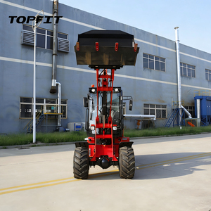 TOPFIT H280 Diesel Skid Steer Wheel Loader 0.5m Bucket 1000kg Rated Load Home Use High Efficiency 2500kg Machine Weight - Product Image 2