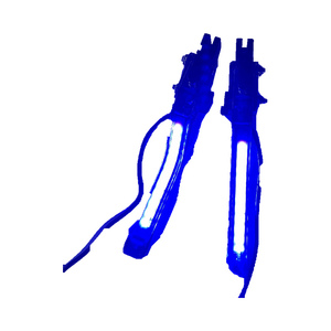 Poignées de frein pour moto/vélo électrique, poignées de frein à tambour avant et arrière, guidons réglables CNC avec clignotants - Product Image 3