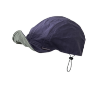 Gorra de Senderismo Plegable con Logotipo Personalizado, de Secado Rápido, Impermeable, de Nailon, con Visera Suave Abatible, Cordón Ajustable, Estilo Gorpcore, para Deportes y Running