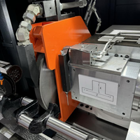 Meuleuse orbitale automatique CNC SMTW H393 de haute précision pour le traitement des métaux, machine de rectification à suivi complet