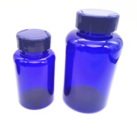 Bouteille en plastique PET de ml, qualité prisa, capsule à pilules en plastique avec capuchon CR