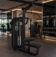 Machine à poulie haute commerciale BFT-M9014 certifiée CE ISO EN957 SGS, équipement de musculation pour tirage vertical (Lat Pulldown) avec sélecteur de poids