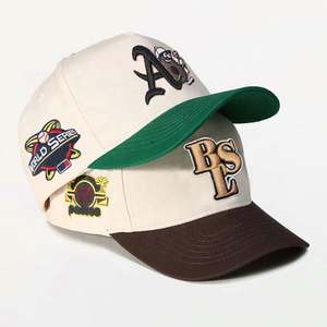 Gorra de Béisbol Deportiva Personalizada de 5 Paneles de Algodón Dobby con Logotipo Bordado en 3D, Estilo Deportivo, Unisex - Product Image 1