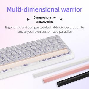 คีย์บอร์ดเกมมิ่ง <span class=keywords><strong>ATK</strong></span> 68RX รุ่นสั่งทำพิเศษ สำหรับอีสปอร์ต โปร่งใส 0.005 มม. RT0.005 มม. 8KHz 256K 0.08MS ความหน่วงต่ำ สวิตช์แม่เหล็กแบบกลไก - Product Image 3