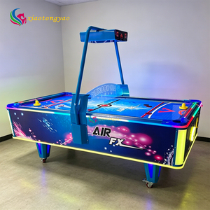 Machine de jeu de hockey sur glace de table classique à deux joueurs, avec cadre en alliage d'aluminium, fonctionnant à pièces, garantie 1 an - Jeu d'intérieur en anglais - Product Image 1