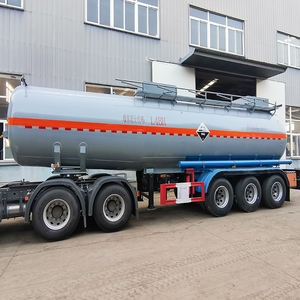 Vente d'usine de transporteur de semi-remorque de réservoir de cargaison en acier résistant à la corrosion de grand volume avec le prix favorable - Product Image 2