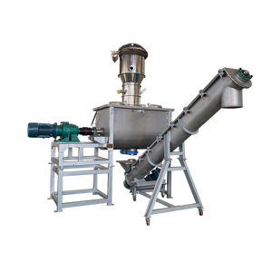 Mélangeur à ruban horizontal pour poudre alimentaire DZJX 100 500 5000 litres, machine à mélanger la poudre, mélangeur à ruban <span class=keywords><strong>en</strong></span> acier inoxydable 100 <span class=keywords><strong>kg</strong></span> - Product Image 3