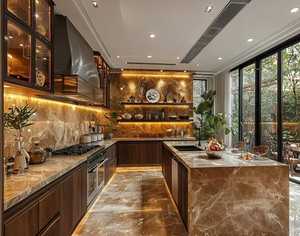 ตู้ติดผนังทนทานปรับแต่งได้สไตล์ยุโรปหรูหราทันสมัย - Product Image 3