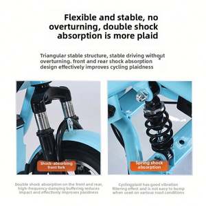 2025 מפעל סין ישיר 1000w אופניים חשמליים 60v/72v גוף פתוח 36v 3 גלגלים שלושה גלגלים שלושה מוליך חומצה ליתיום חומצה - Product Image 3