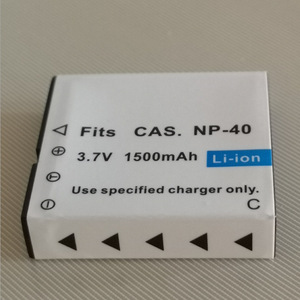 NP-40 <b>Rechargeable</b> Lithium <b>Battery</b> 3.7V 1500mAh For Camera Camcorder Use Specified Charger Only - Product Image 3