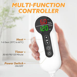 Calentador de cuerpo con apagado automático, almohadilla de calefacción eléctrica, equipo térmico para hombros, rodillas, brazos, piernas, regalo de cumpleaños para mamá - Product Image 2