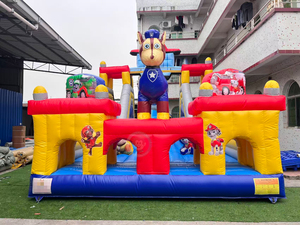Château gonflable <span class=keywords><strong>Pat</strong></span>' <span class=keywords><strong>Patrouille</strong></span>, jouets gonflables <span class=keywords><strong>de</strong></span> dessin animé, aire <span class=keywords><strong>de</strong></span> jeux gonflable - Product Image 1