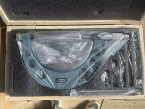 Set di 6 Micrometri Esterni in Metallo, Graduazione 0,01mm, Carburo 0-150mm, Calibro Metrico, Calibro a Corsoio, Strumenti di Misurazione - Product Image 1