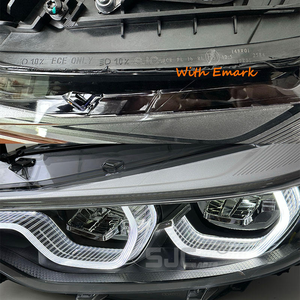 Luz Delantera para Auto WLJ, Estilo IKON V2, Blanca, Amarilla, Ámbar, Roja, DRL para <span class=keywords><strong>BMW</strong></span> Serie <span class=keywords><strong>4</strong></span> F32 <span class=keywords><strong>F33</strong></span> F36 F80 F82 F8X M3 M4, con Certificación Emark - Product Image 6