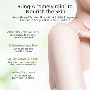Lotion Tubuh OEM Private Label Musim Gugur Musim Dingin Pemutih Melembapkan Menenangkan Aroma Vanilla Cashmere Untuk Kulit Kering Gatal Mengelupas - Product Image 4