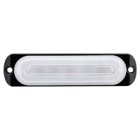 Feux latéraux stroboscopiques multi-modes ultra-minces DC12-24V à 6 LED 18W pour voiture/camion/moto/remorque