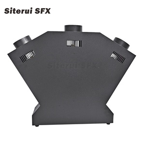 SITERUI SFX 180W Machine à <span class=keywords><strong>flamme</strong></span> à trois têtes Éclairage audio vidéo professionnel Effet de scène Contrôle DMX pour les performances de spectacle d'incendie - Product Image 6