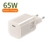 Chargeur Rapide PD Super Mini 2025 Prise US EU KR JP Type C USB-C 20W 30W 33W 45W 65W pour Produit Intelligent Chargeur Sans Fil