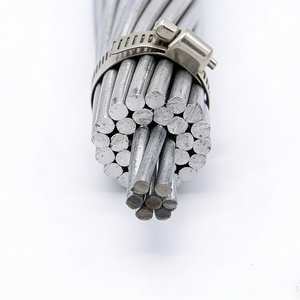 Câble ACSR, câble en aluminium toronné à âme en acier, câble <span class=keywords><strong>Almelec</strong></span>, câble d'alimentation aérien, conducteur nu, basse tension, fourniture directe d'usine - Product Image 3