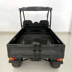 UTV <span class=keywords><strong>utilitaire</strong></span> électrique 4x4 de 10 kW avec benne de chargement pour l'entretien des parcs et stations balnéaires - Product Image 4