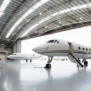 Hangar préfabriqué en acier à poutres en <span class=keywords><strong>H</strong></span> à assemblage rapide et à portée libre pour le stockage d'<span class=keywords><strong>h</strong></span>élicoptères et d'avions avec structure <span class=keywords><strong>m</strong></span>étallique galvanisée - Product Image 1