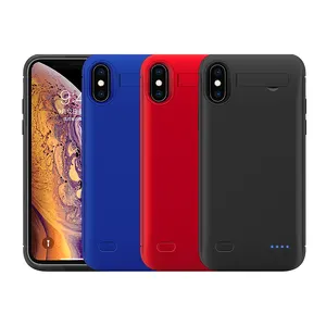 5200毫安时软外部电池盒，适用于亚马逊上的iphone X /10畅销书