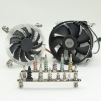 Kit de fixation pour carte graphique et carte mère, avec vis à ressort pour boîtier PC, vis anti-desserrage, dissipateur thermique, radiateur
