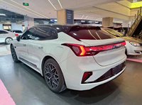Véhicule électrique d'occasion ZEEKR 001 2024 semi-automatique 95 kWh longue autonomie, conduite à gauche, intérieur cuir de luxe, exporté de Chine