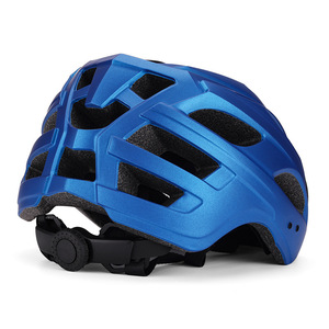 Casque de vélo moulé en une seule pièce, unisexe, adulte, respirant, pour VTT et route, rouge, noir, vert olive, bleu, violet foncé - Product Image 5
