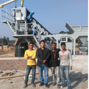 Obral Trailer 25m 3/<span class=keywords><strong>H</strong></span> <span class=keywords><strong>Beton</strong></span> Seluler Kecil Portabel Harga Tanaman Pencampur - Product Image 4