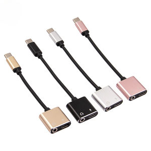 Hot USB Type C à 3.5MM Adaptateur Aux Charge Type C 3.5 Jack Convertisseur pour <span class=keywords><strong>Huawei</strong></span> <span class=keywords><strong>P20</strong></span> Xiaomi 6 8 - Product Image 4