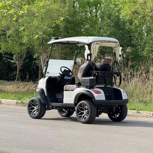 Voiturette de <span class=keywords><strong>golf</strong></span> 6 places, batterie lithium 72V, certifiée CE, avec autonomie <span class=keywords><strong>ultra</strong></span> longue pour les déplacements communautaires, les visites touristiques et les sorties en famille - Product Image 3