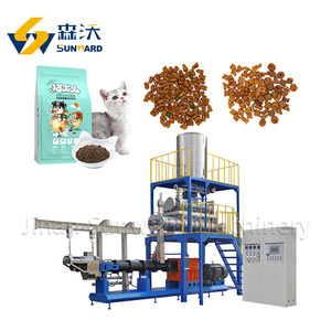 Maquinaria de Fabricación de Pellets de Alimento para Perros de Acero Inoxidable Totalmente Automática, Extrusión de Doble Tornillo, Línea de Producción de Alta Capacidad Accionada por Motor - Product Image 2