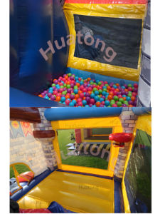 Thương mại <span class=keywords><strong>Inflatable</strong></span> Bouncer nhà sân sau in nhảy lâu đài với <span class=keywords><strong>Slide</strong></span> Knight Combo <span class=keywords><strong>Inflatable</strong></span> lâu đài cho trẻ em - Product Image 6