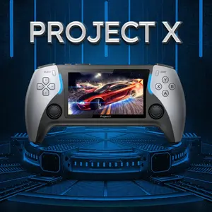 Yo Project X lecteur de jeu portable 4.3 pouces HD Console de jeu vidéo portable rétro lecteur de jeu classique