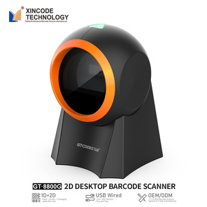 <span class=keywords><strong>Scanner</strong></span> de codes-barres 2D Xincode GT8800G pour supermarché, pistolet de lecture de codes <span class=keywords><strong>QR</strong></span> et de prix, détection automatique pour TPV - Product Image 1