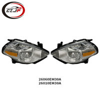 CZJF Auto Car Parts USA Feux Avant Phares pour Nissan Versa 2007 2008 2009 2010 2011 2012 26060EM30A 26010EM30A