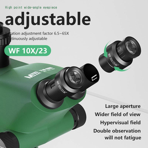 Maant R65 triocular <span class=keywords><strong>Stereo</strong></span> kính hiển vi 6.5-65x HD Zoom có thể điều chỉnh cho lĩnh vực siêu lớn của xem quan sát sửa chữa kính hiển vi - Product Image 3